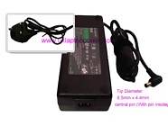 SONY VAIO VGN-A29SP laptop ac adapter replacement (Input AC 100V-240V; Output DC 19.5V 6.15A 120W)