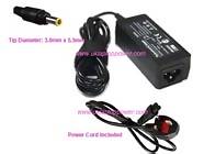 SAMSUNG NS310 laptop ac adapter - Input: AC 100-240V, Output: DC 19V, 2.1A, 40W, Connector size: 5.5mm * 3.0mm