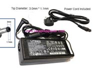 ACER Aspire S7-391-53314G12aws laptop ac adapter replacement (Input: AC 100-240V, Output: DC 19V, 3.42A; 65W Connector size: 3.0mm * 1.1mm)