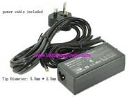 FUJITSU PXW1931N laptop ac adapter replacement (Input: AC 100-240V, Output: DC 19V, 3.16A; Power: 60W)