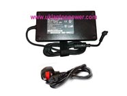 ASUS G75 laptop ac adapter - Input: AC 100-240V, Output: DC 19V, 9.5A; 180W