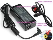 ACER S242HL Monitor laptop ac adapter replacement (Input: AC 100-240V, Output: DC 19V, 3.42A, 65W; Connector size: 5.5mm * 1.7mm)