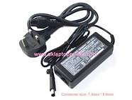 HP PAVILION G62-153CA laptop ac adapter replacement (Input: AC 100-240V, Output: DC 18.5V, 3.5A, Power: 65W)